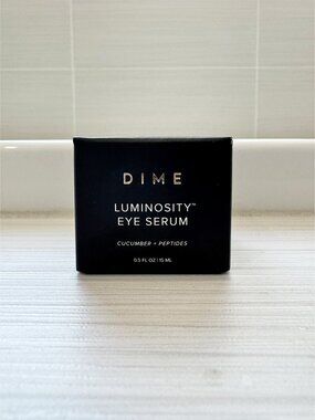 New in Box Dime Beauty Luminosity Eye Serum 15 ml / .5 fl.oz.